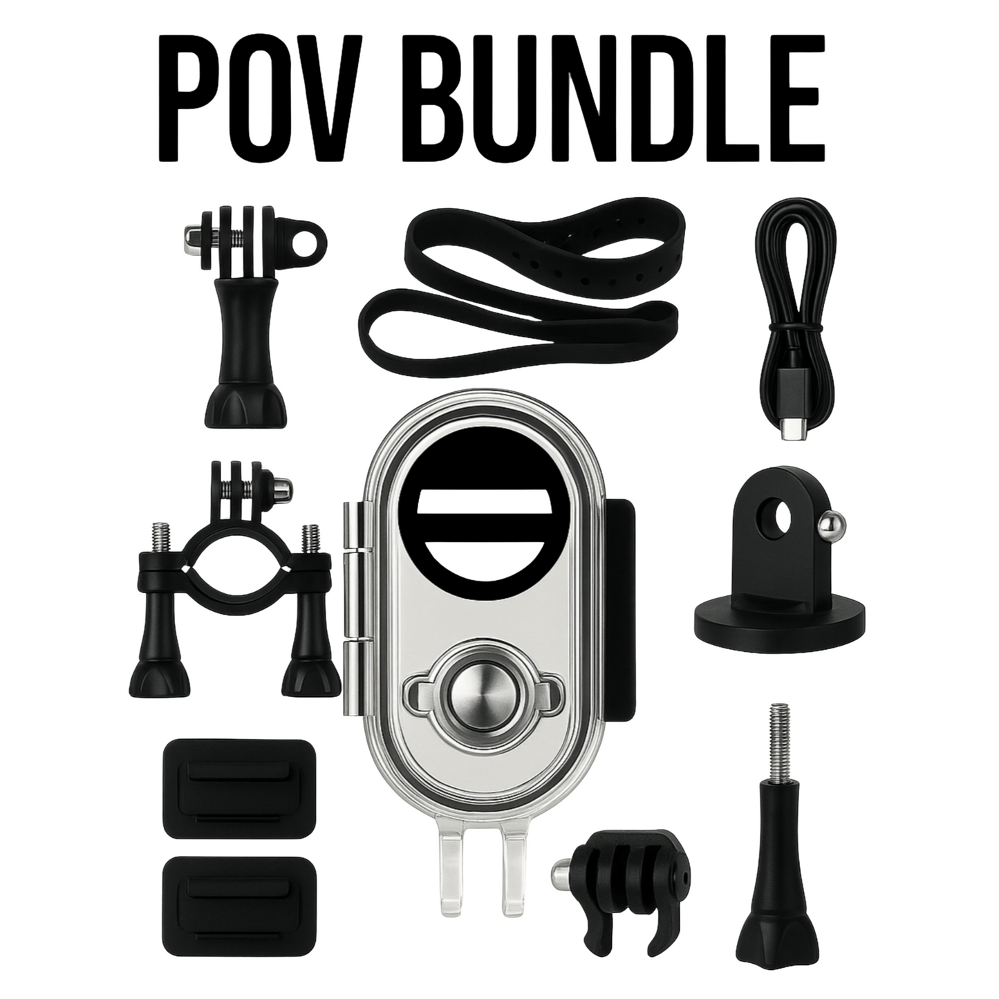 POV Mount + Waterproof Kit